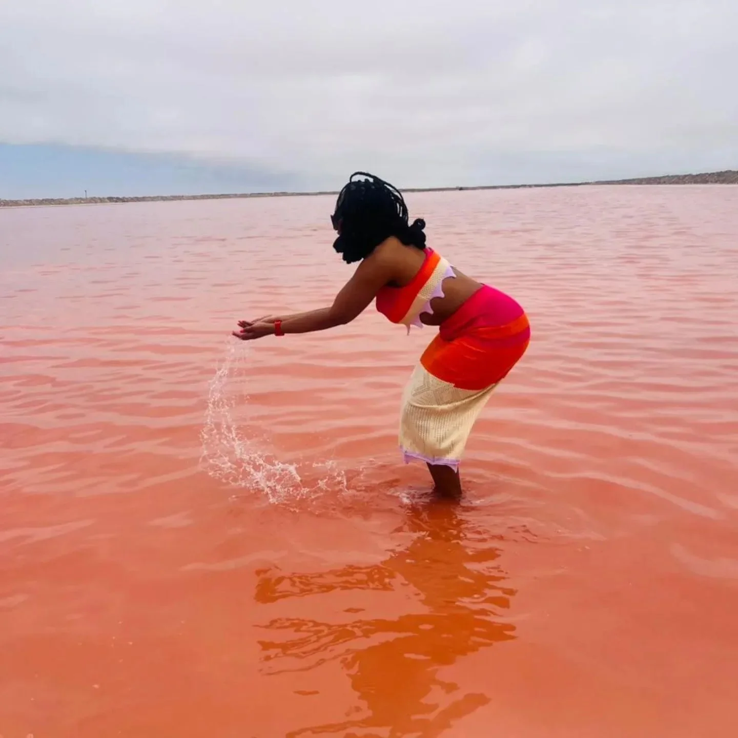 Pink Salt Lakes