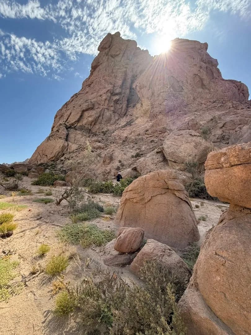 Granite arch